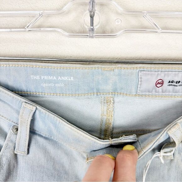 AG Prima Skinny Jeans Distressed Faded Size 30 - Picture 3 of 7